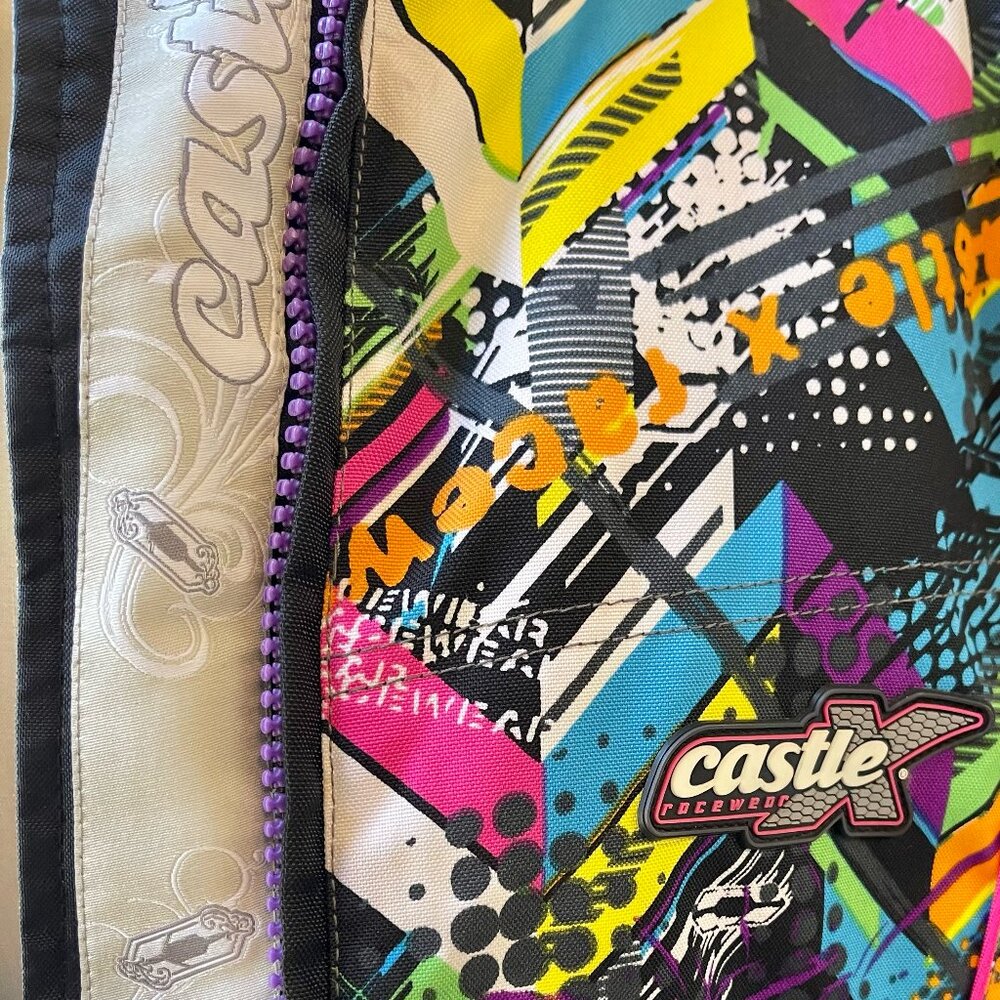 Castle X Abstract Multilayer Racewear Jacket - Picture 7 of 12